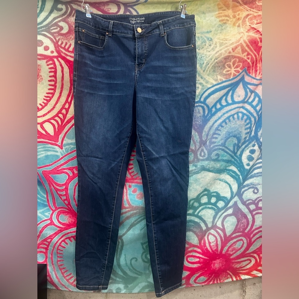 Maurice’s everFlex hi-rise jeans sz20 x-long